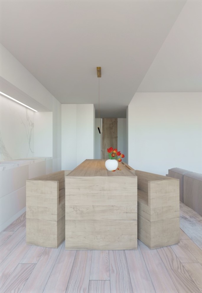 Проект квартиры в стиле минимализм в Малом Кисловском переулке