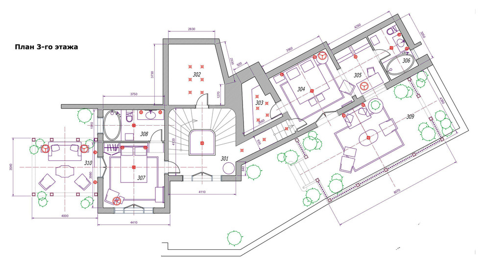 Houzz тур: Вилла в Кап-Ферра с атмосферой колониальной Франции