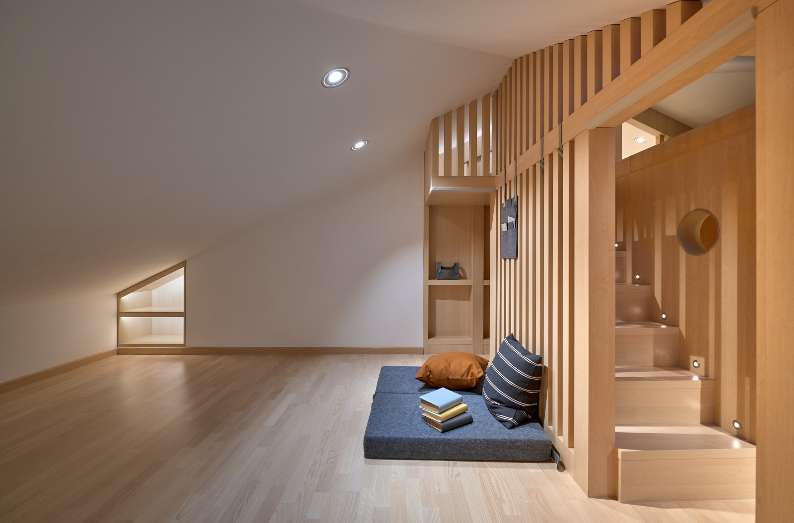 Мансарда для детей. Дизайнер Татьяна Виталина. Публикация AD