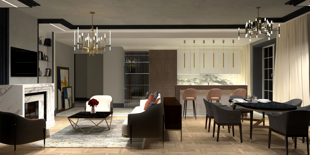 Обложка проекта: Квартира "StepTen" 161 кв.м.