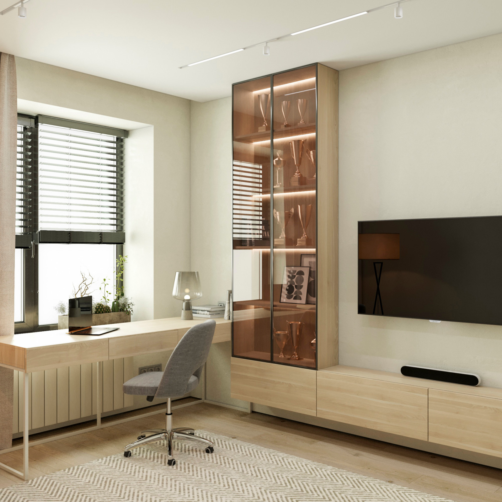 Дизайн-проект загородного дома, 84 м2