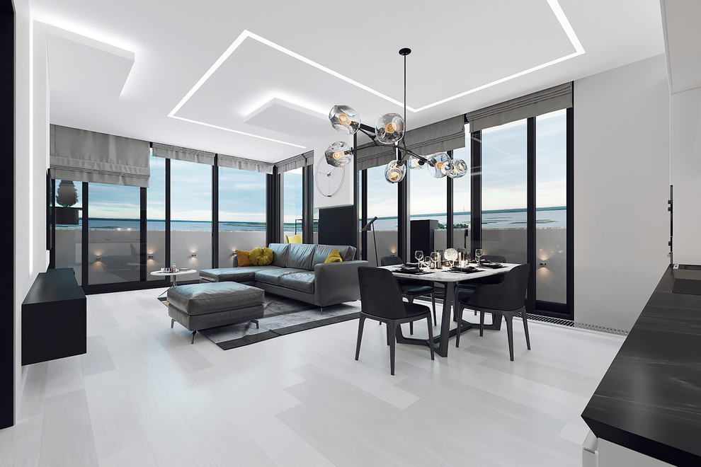 Обложка проекта: Квартира с видом на залив (92 м2)