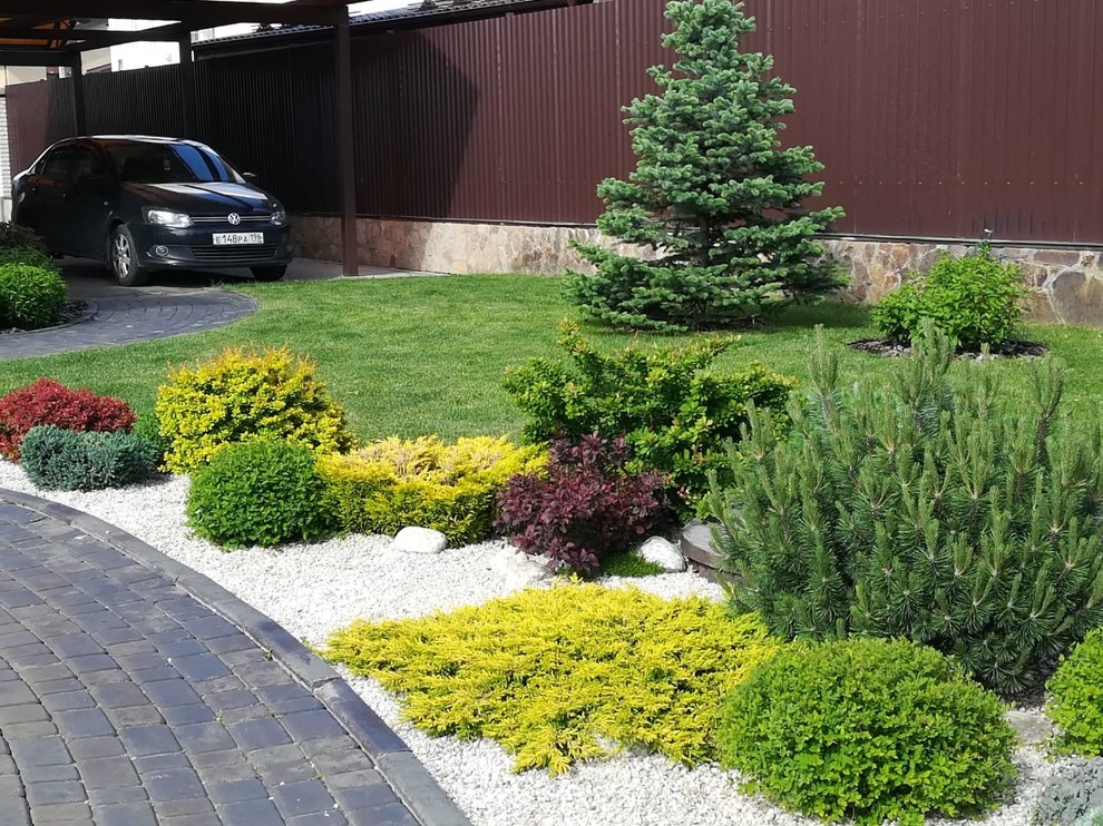 Внутренний дворик таунхауса