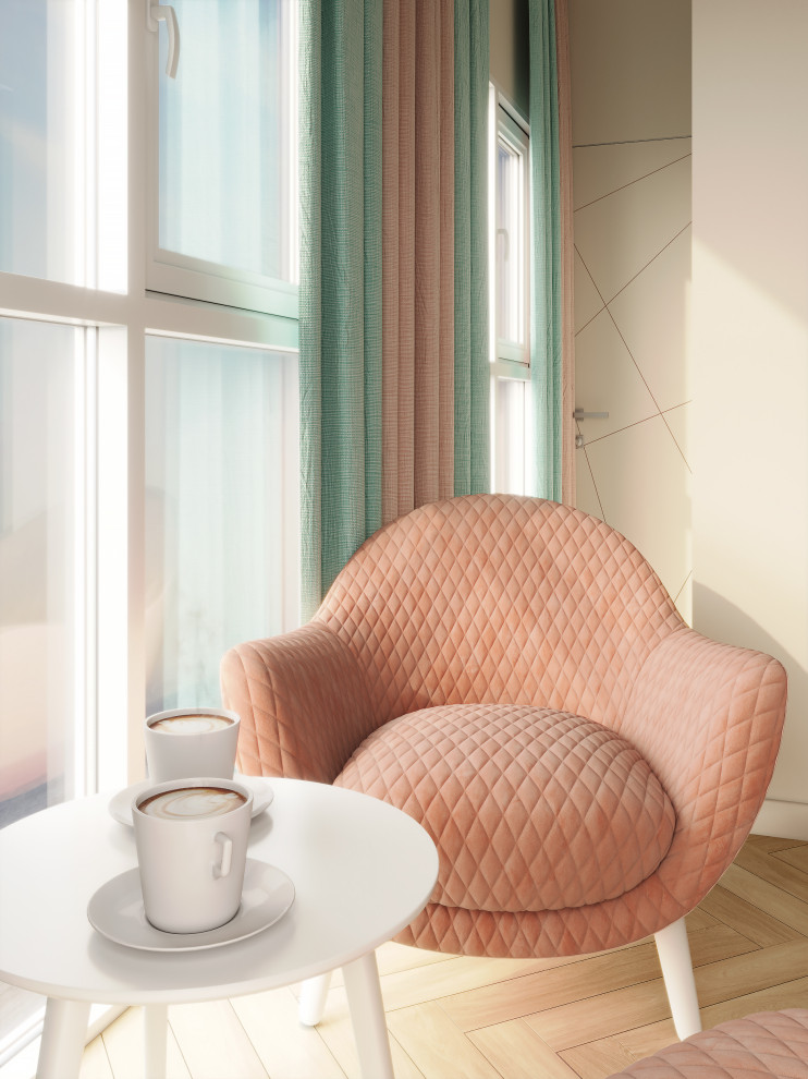 Проект 2-к квартиры 45м2 в ЖК Сочи Парк