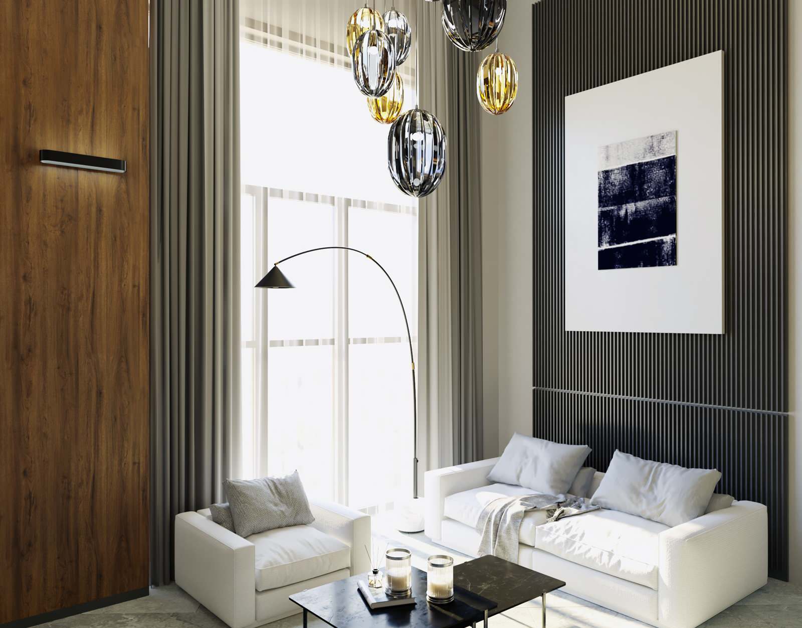 Il progetto di affitto a breve termine di un appartamento commerciale di lusso.