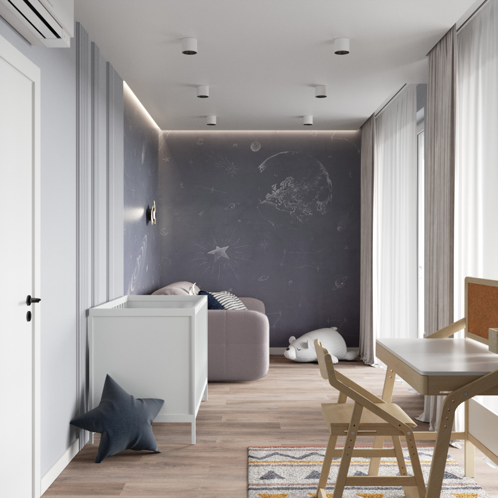 Дизайн квартиры в ЖК «Солярис» с большой лоджией