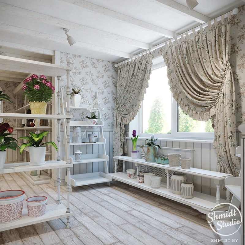 Проект цветочного магазина ArtFlora в Минске, 80 м.кв.