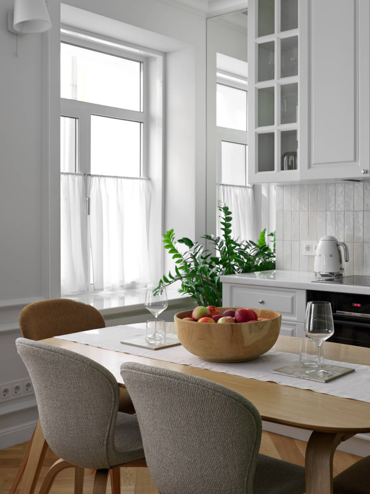 Дизайн и ремонт квартиры в Пречистенском переулке — Зелёный лейтмотив