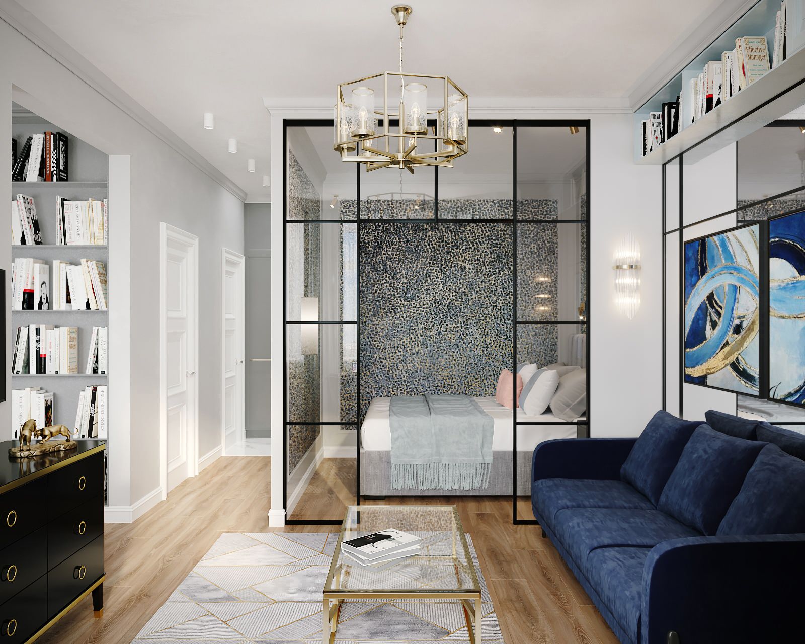 "Голубой жемчуг" Квартира 43 кв.м  г.Москва