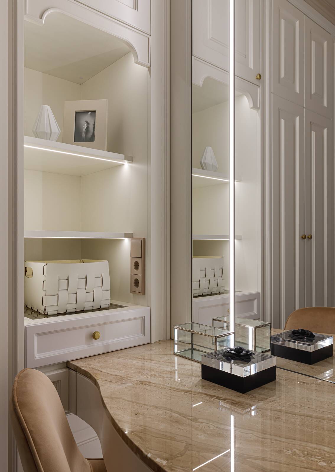 Дизайн-проект квартиры 139 м2 в ЖК "Spires"