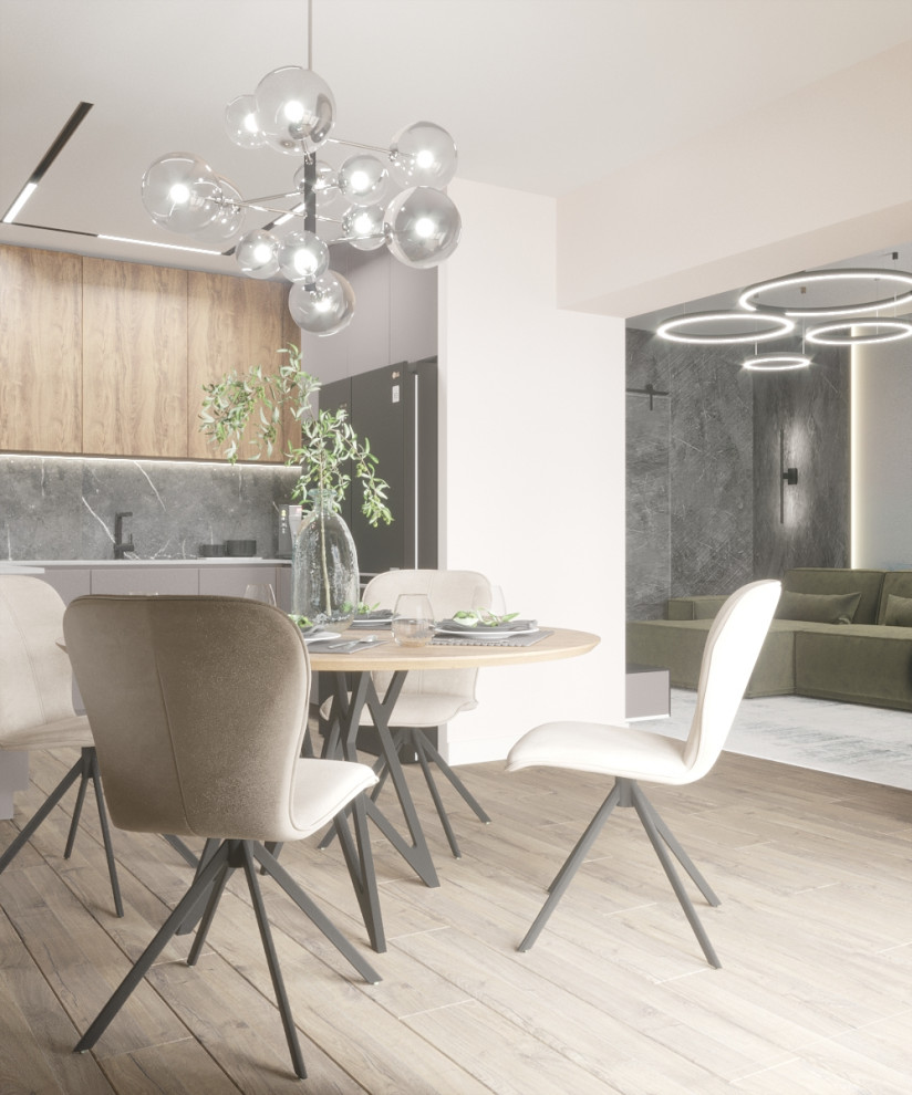 Современная квартира для молодой пары