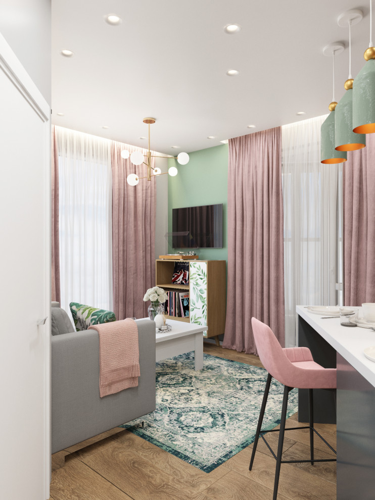 Проект квартиры для молодой девушки