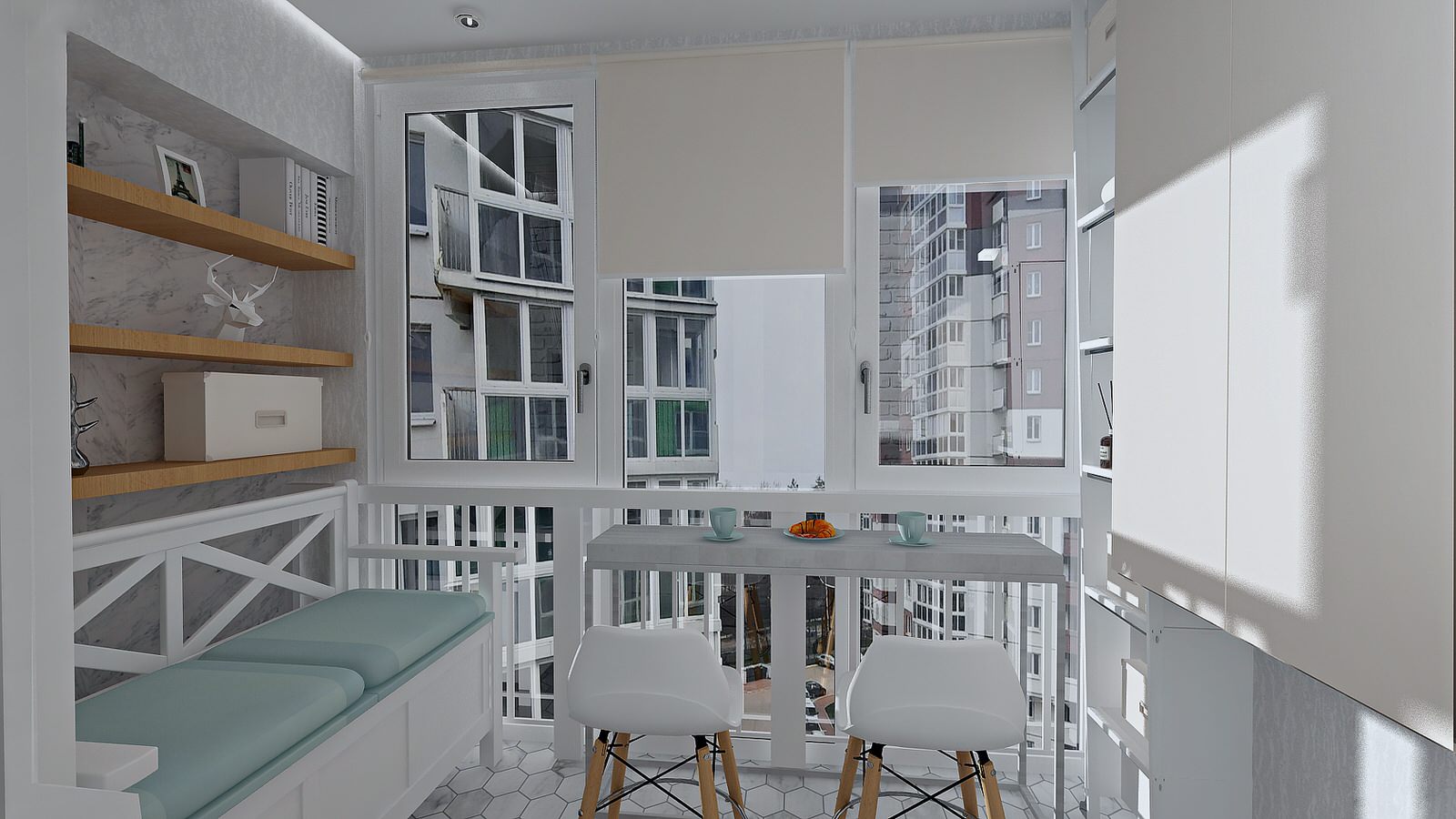 Обложка проекта: Балкон ЖК Малиновка