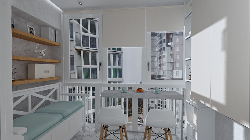 Обложка проекта: Балкон ЖК Малиновка