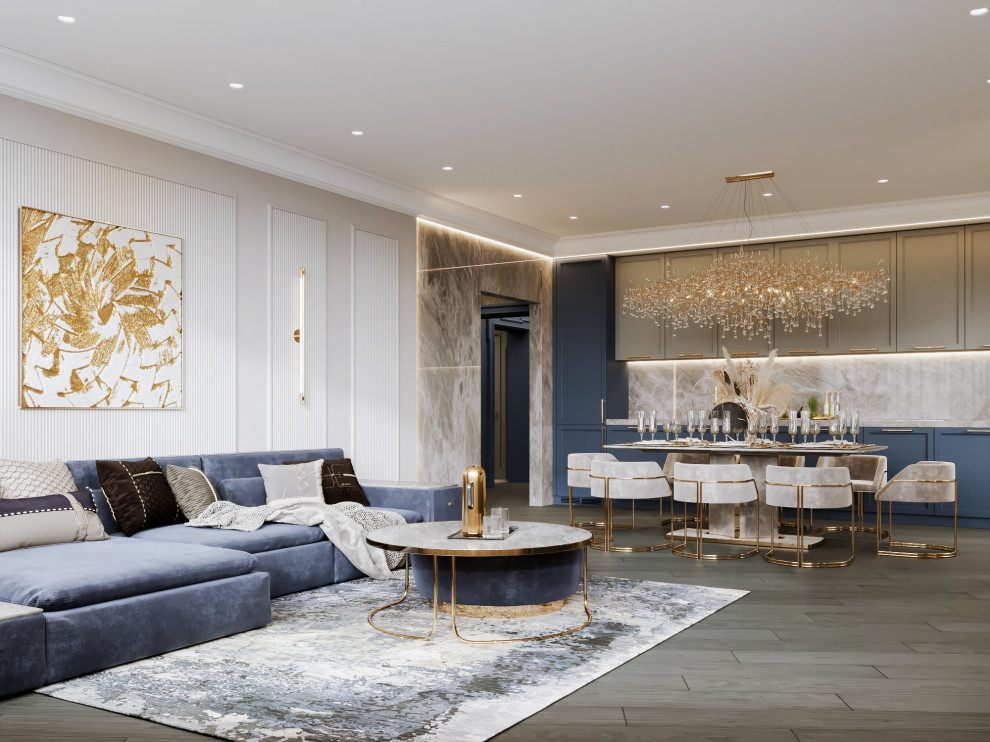 КВАРТИРА НА ЛЕНИНСКОМ ПРОСПЕКТЕ (184 М2)