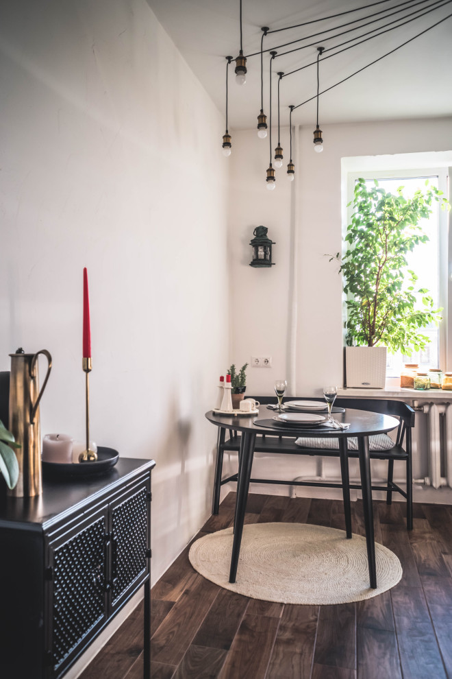 Небольшая стильная кухня в Москве, проект салона Kitchen Concept