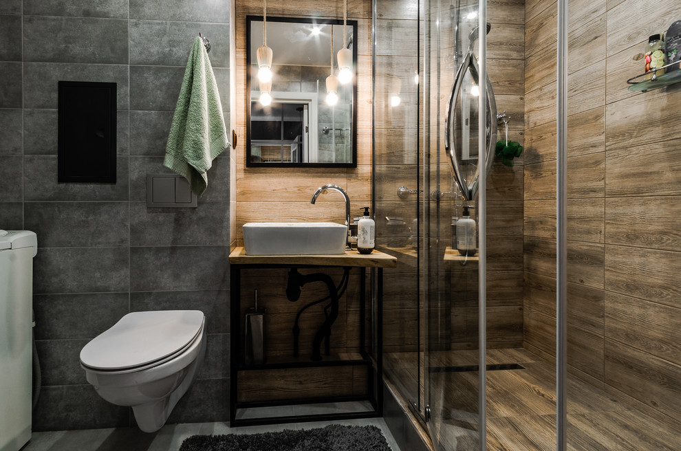 Обложка проекта: Сан.узел на Пражской - маленький лофт!