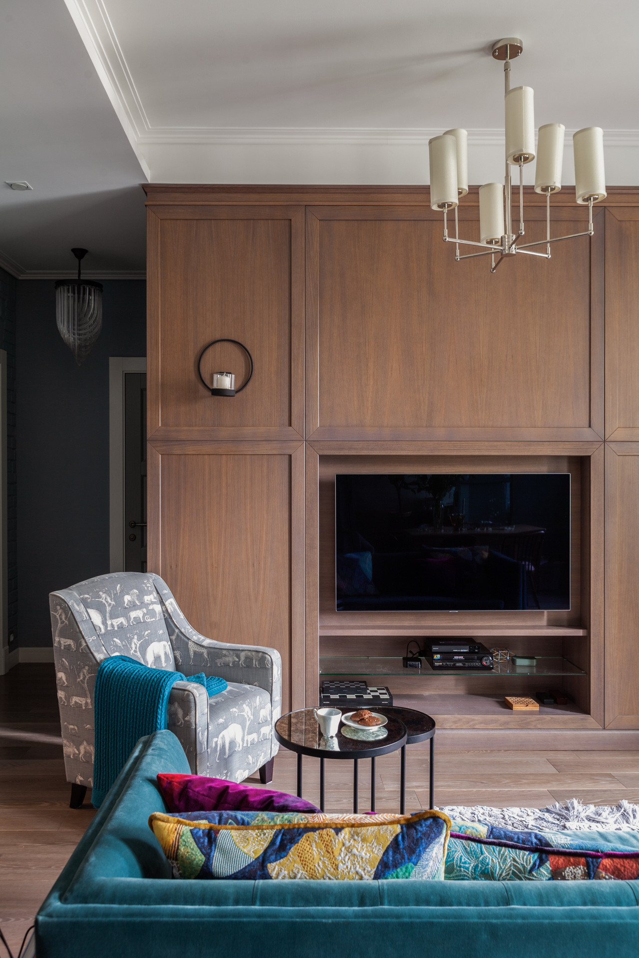 Houzz тур: Квартира в синих тонах в центре Москвы