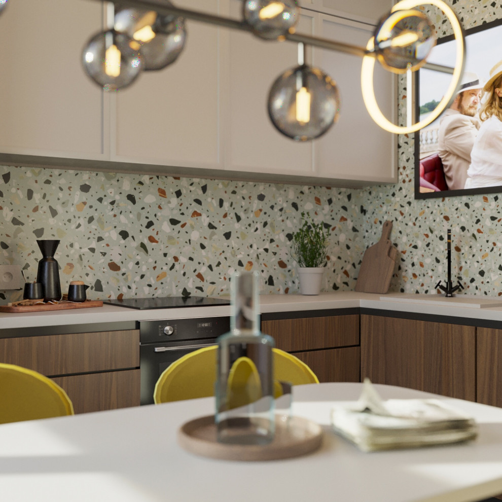 Обложка проекта: Визуализация кухни