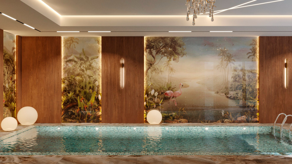 Обложка проекта: Дизайн-проект частного бассейна