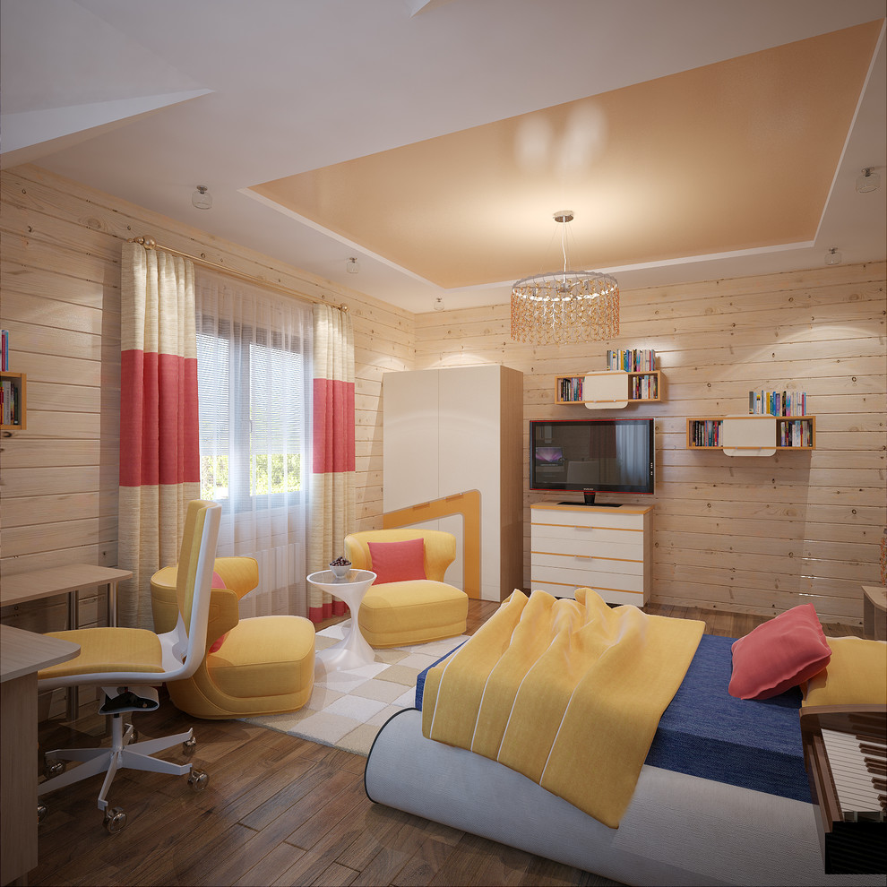 Дом деревянный из клеенного бруса