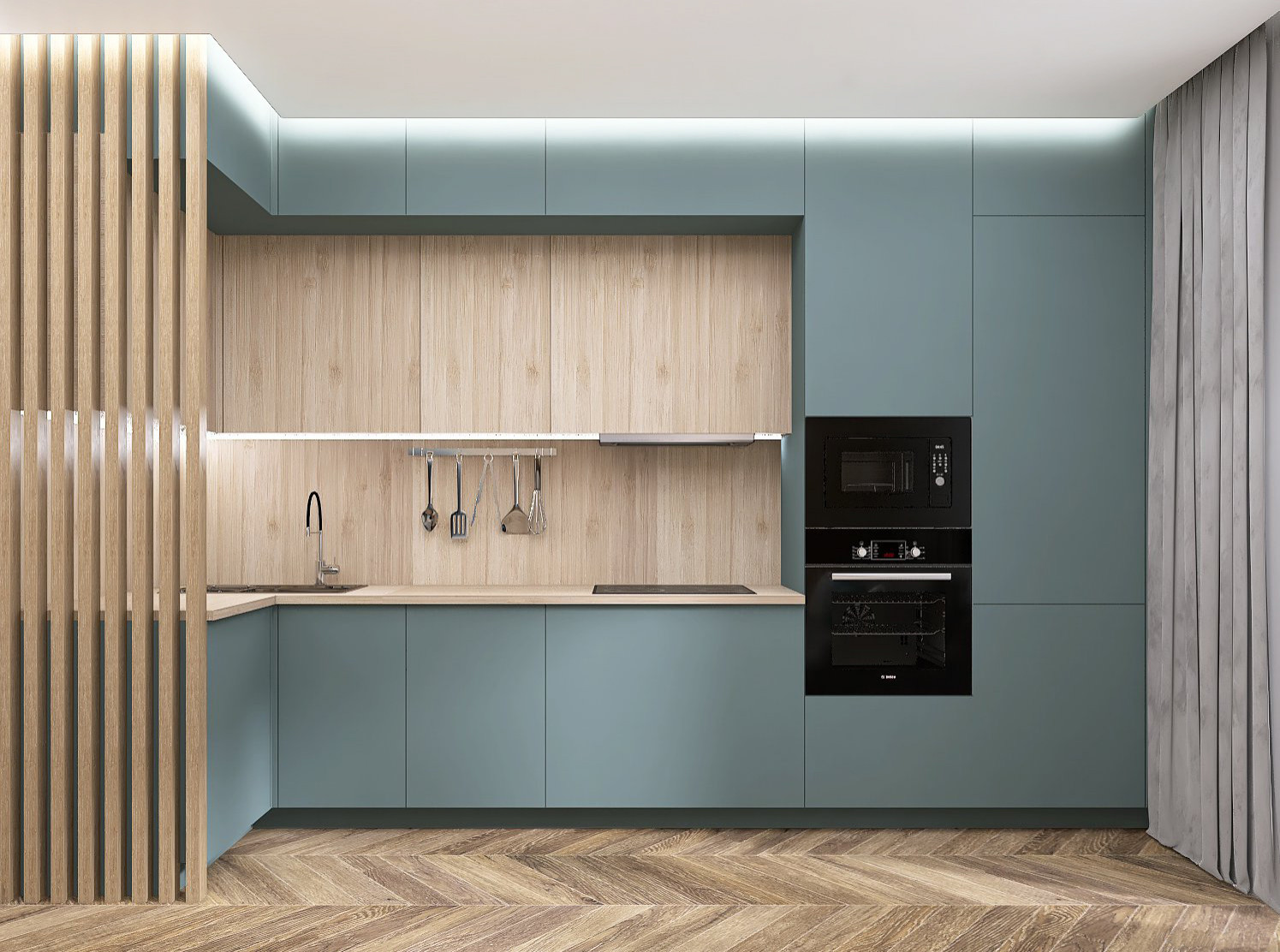 Интерьер квартиры в экостиле