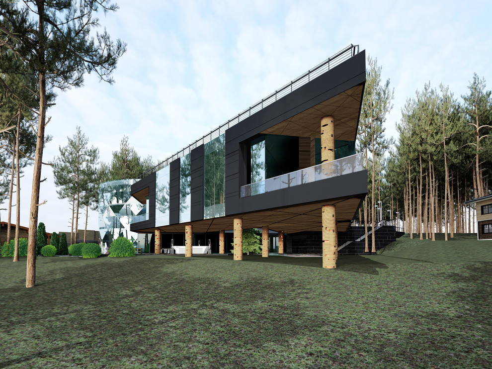 Проект загородного дома 3500м.кв. г.Красноярск