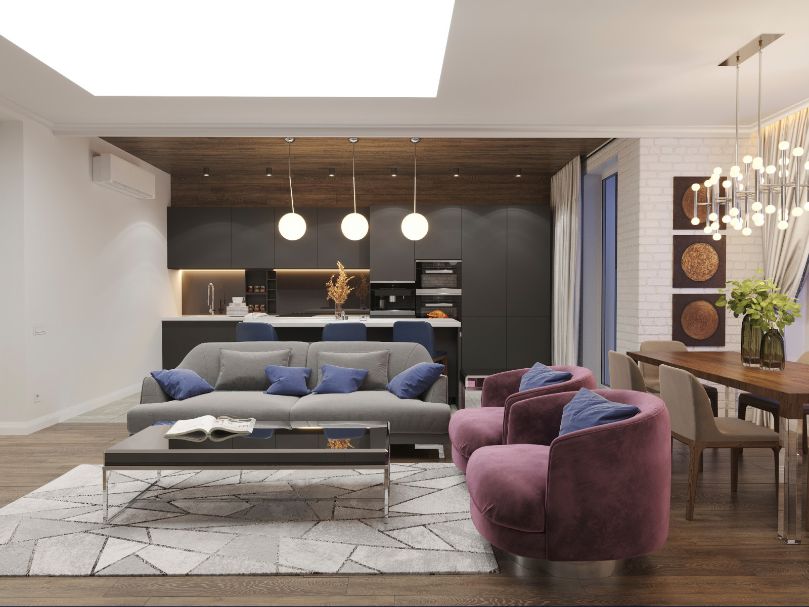 Проект в ЖК Статус