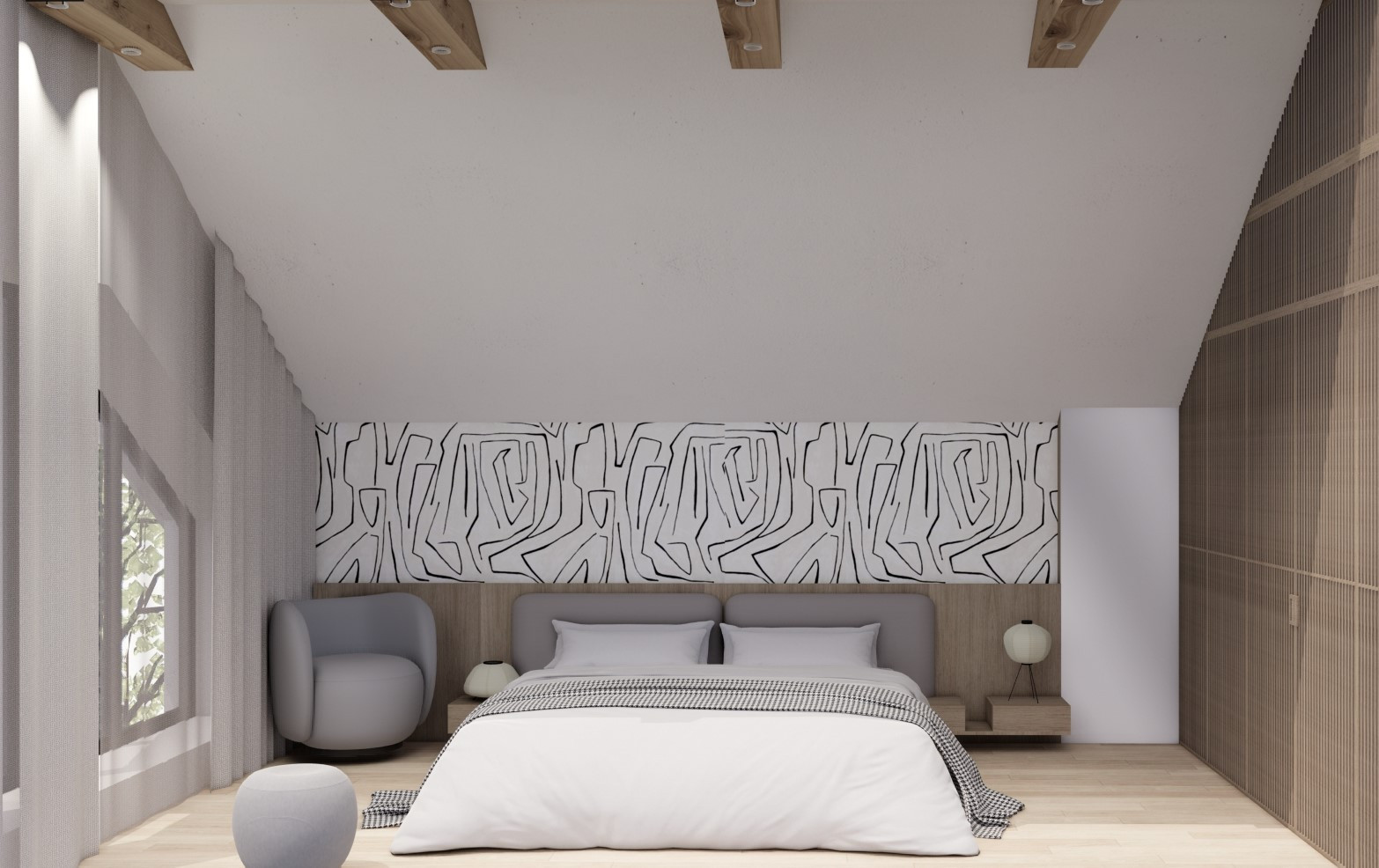 Shades of nature (интерьер)