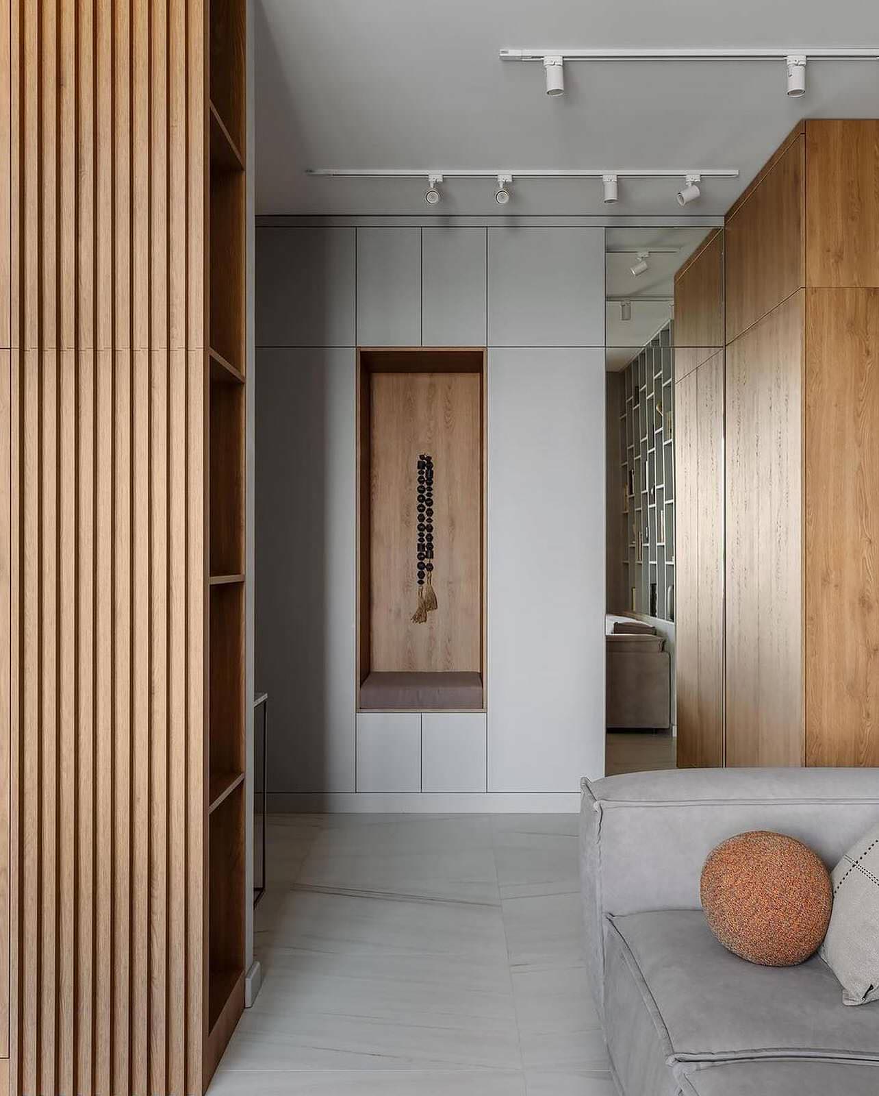 Интерьер лаконичной двухкомнатной квартиры