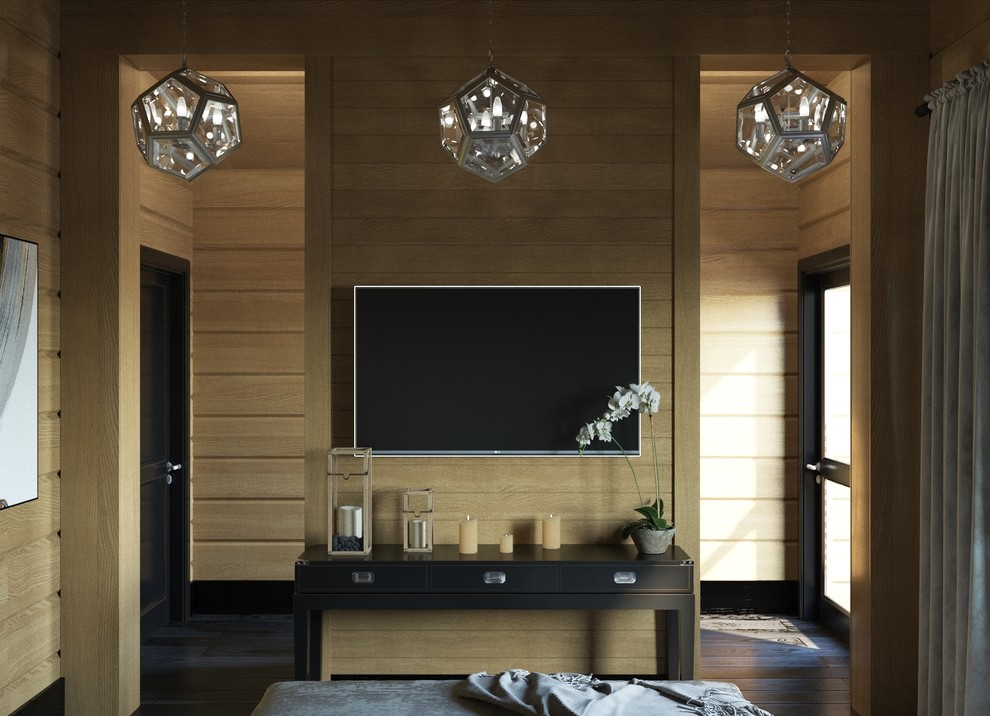 Дом элементами современного шале