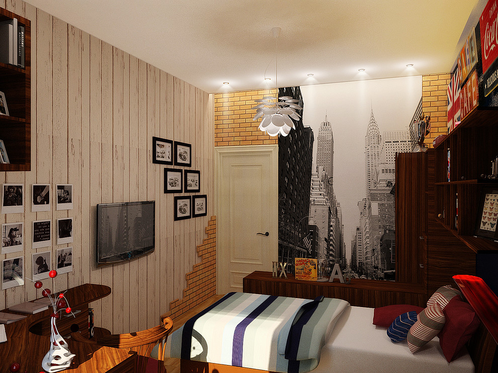 Квартира в темных тонах