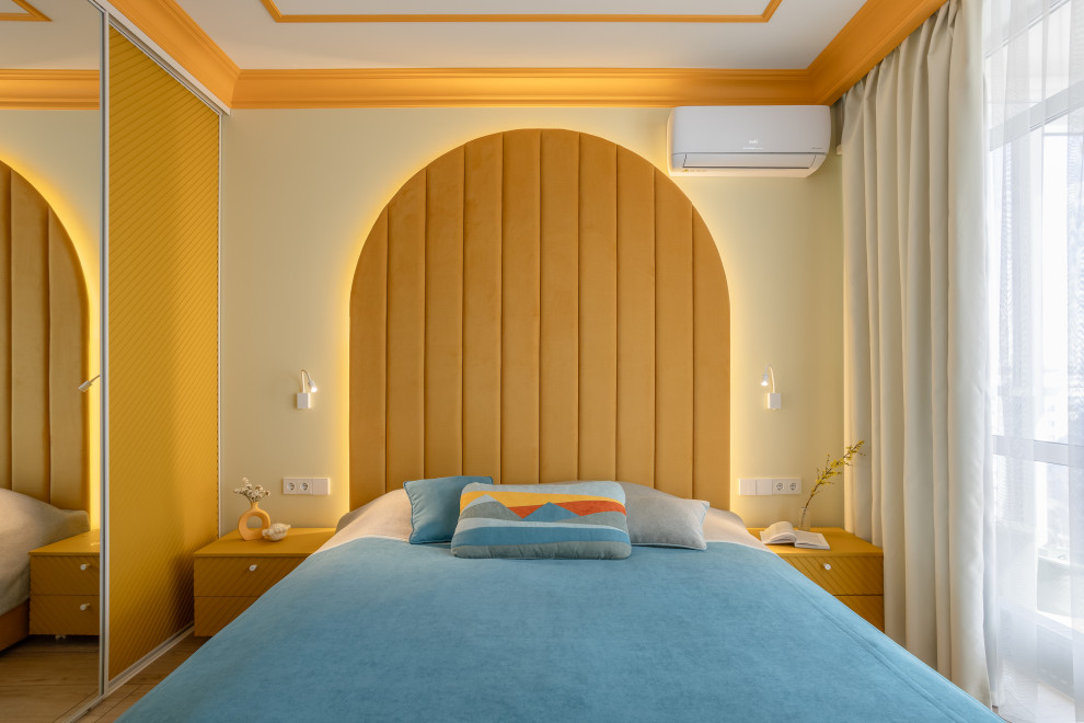 Реализованный проект яркой квартиры в ЖК "Мичурин"