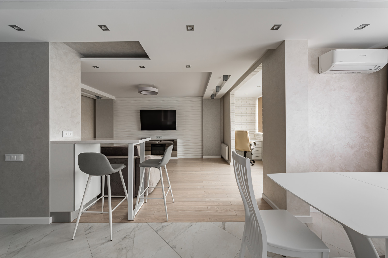 Реализованный проект. Квартира в современном стиле. ЖК Царицынский-2.