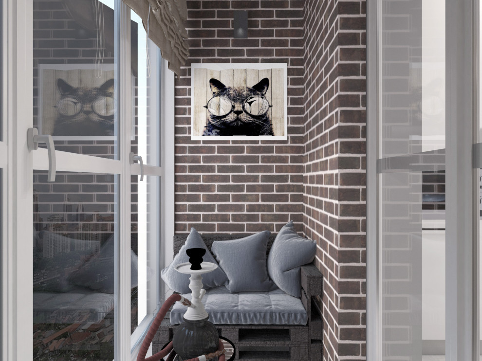 лофт в однокомнатной квартире