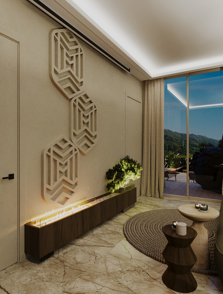 Интерьер 1-но этажной MINIVILLI.terra