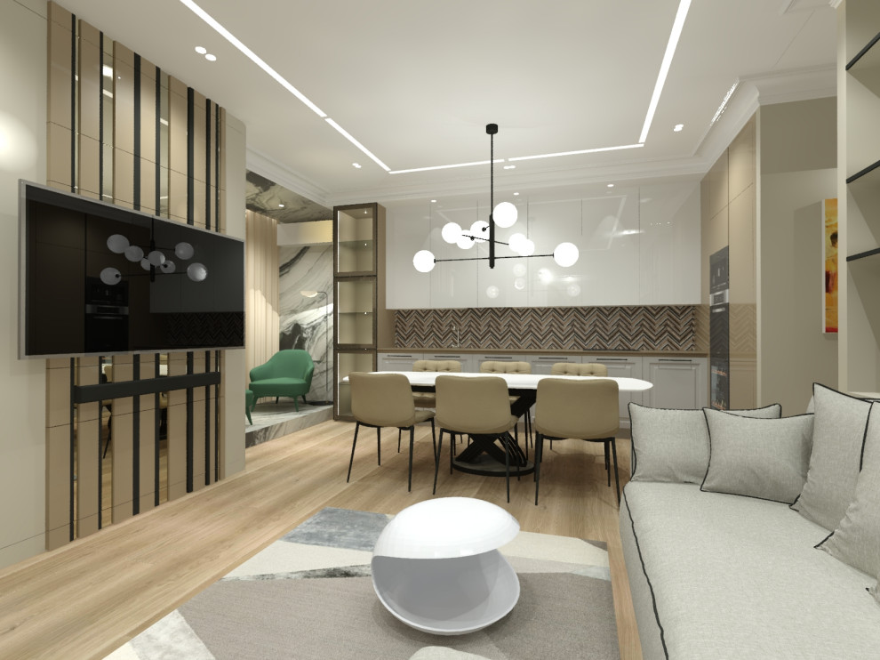 Дизайн-проект квартиры в ЖК Фили Град