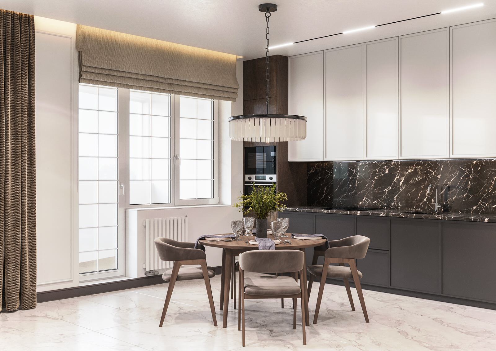 Обложка проекта: Квартира 140 м2 в Москве