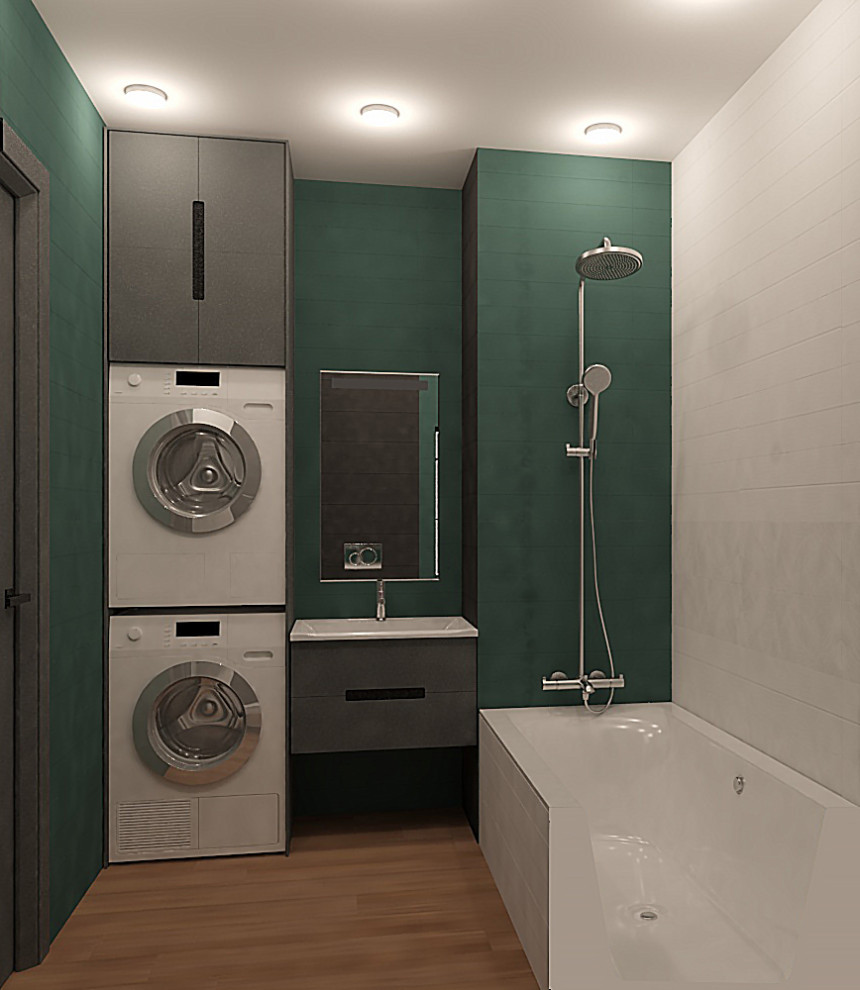 проходная кухня-студия