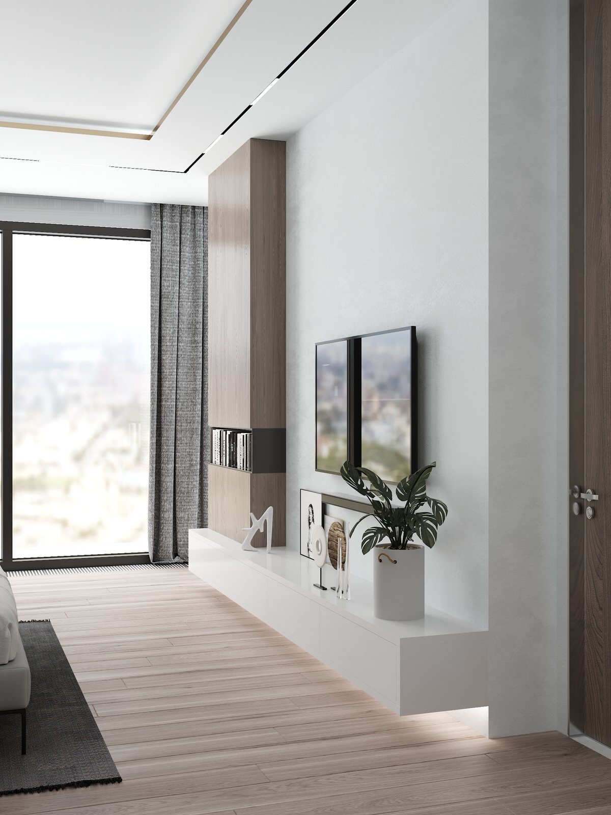 Дизайн квартиры в башне ОКО в Москва-Сити