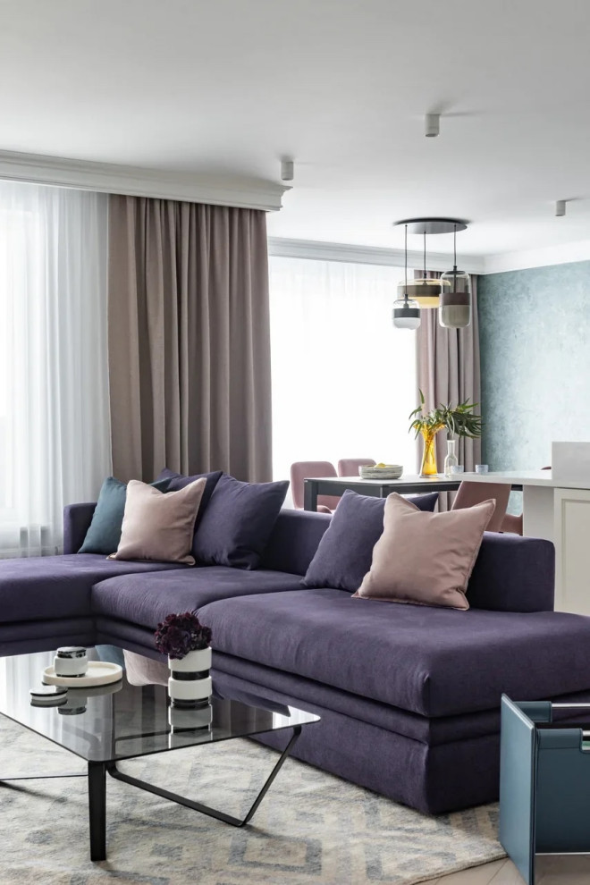 Квартира в скандинавском стиле с видом на набережную