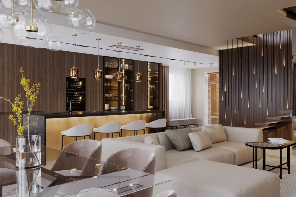 Кухня-гостиная