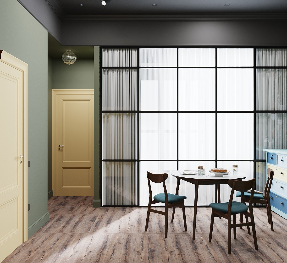 Интерьер маленькой квартиры