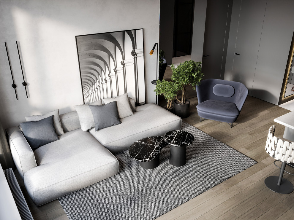 Дизайн-проект 3-комнатной квартиры 81 м2 в ЖК Onyx Deluxe