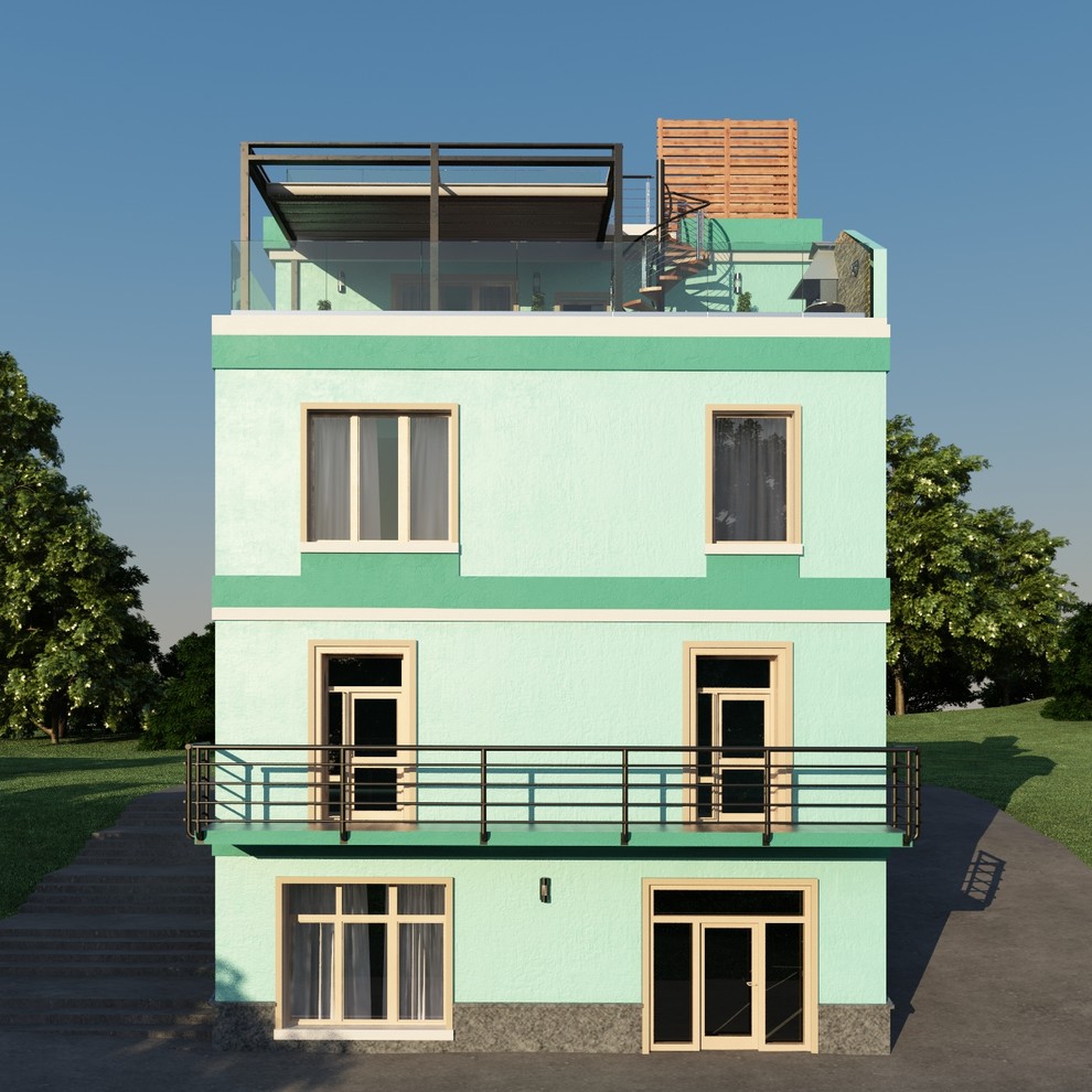 Барбекю на крыше