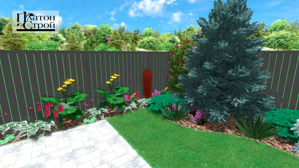 Обложка проекта: Ландшафтный дизайн 2 сотки. Бровары