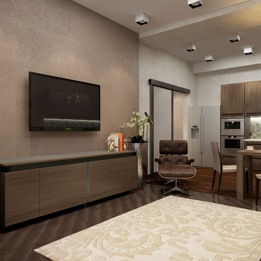 Дизайн-проект квартиры ЖК "Долина Сетунь", 63 кв.м