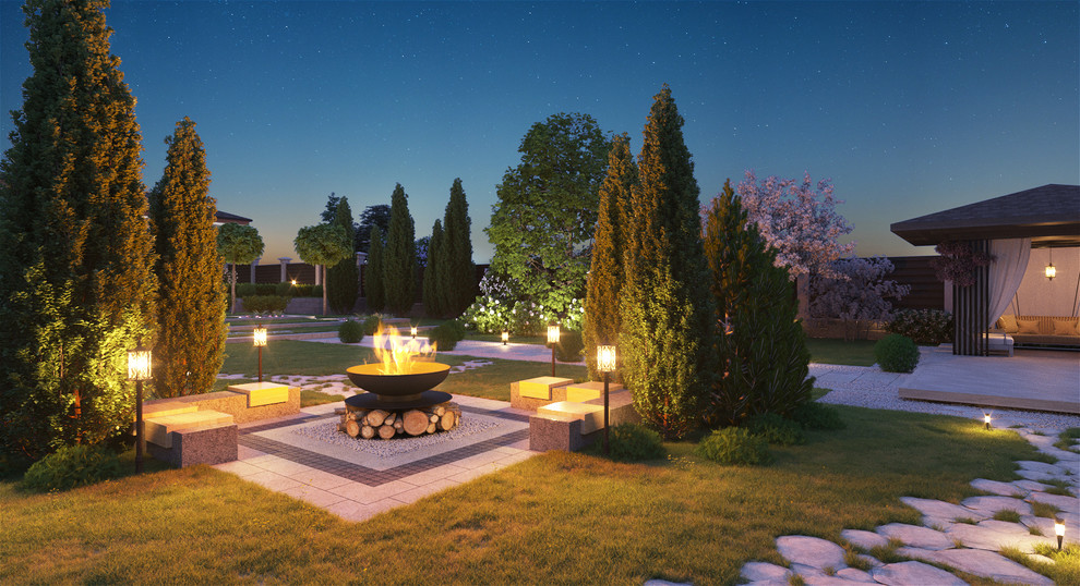 Проект благоустройства загородного участка п.Каменка