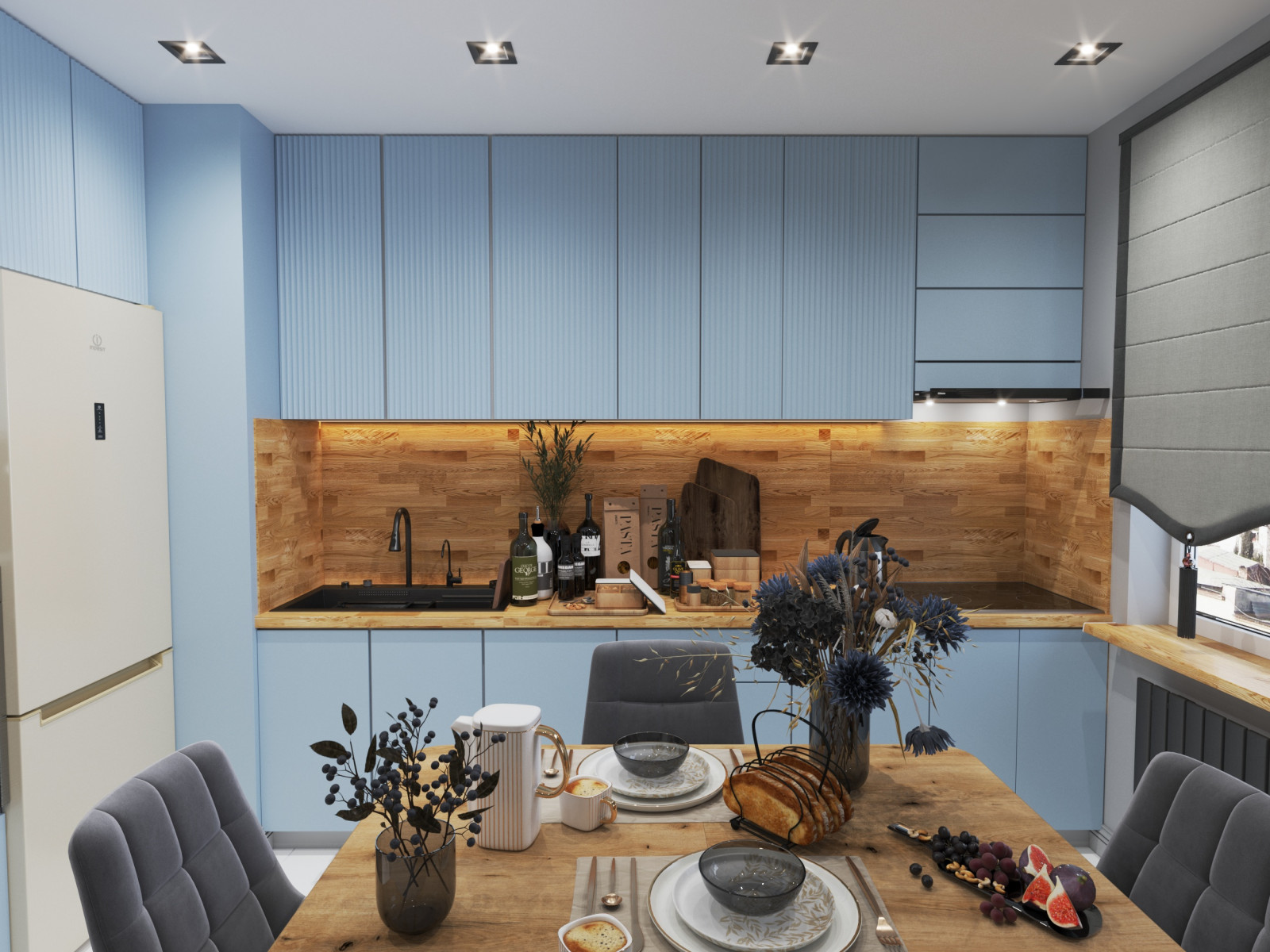 Дизайн проект кухни №2