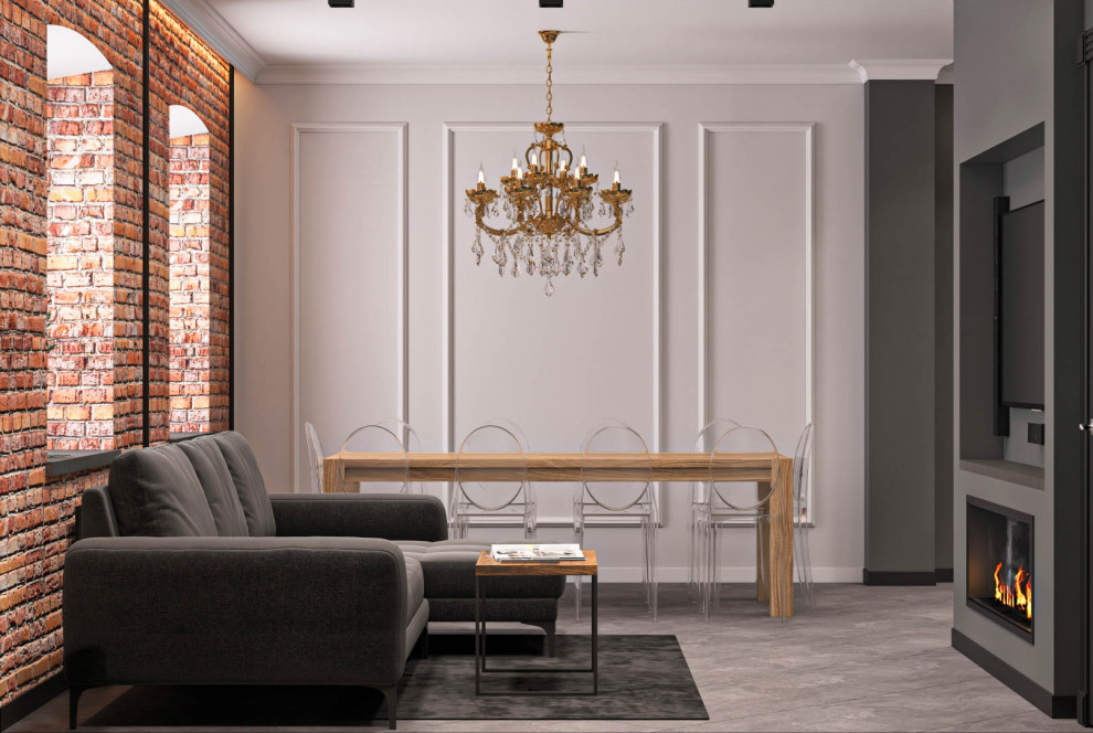 Визуализация гостиной